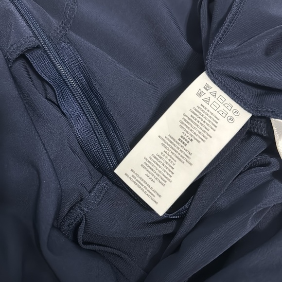 MICHAEL Michael Kors Women’s Wide Leg Jumpsuit in Navy - Picture 7 of 7